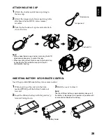 Предварительный просмотр 21 страницы Hitachi DZ-B35A Instruction Manual