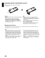 Предварительный просмотр 22 страницы Hitachi DZ-B35A Instruction Manual