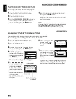 Preview for 90 page of Hitachi DZ-B35A Instruction Manual