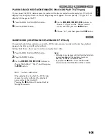 Предварительный просмотр 105 страницы Hitachi DZ-B35A Instruction Manual