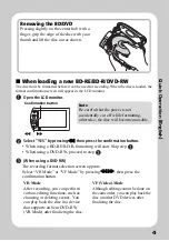 Preview for 5 page of Hitachi DZ-BD10H Quick Operation Manual
