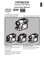 Hitachi DZ-BX31A Instruction Manual preview