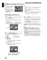 Preview for 62 page of Hitachi DZ-BX31A Instruction Manual