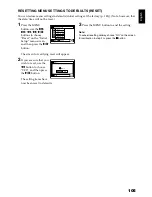 Preview for 105 page of Hitachi DZ-BX31A Instruction Manual