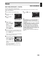 Preview for 113 page of Hitachi DZ-BX31A Instruction Manual