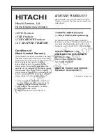 Preview for 194 page of Hitachi DZ-BX31A Instruction Manual