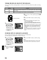 Предварительный просмотр 94 страницы Hitachi DZ-BX31E Instruction Manual