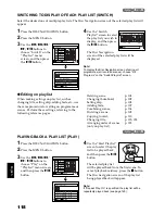 Предварительный просмотр 118 страницы Hitachi DZ-BX31E Instruction Manual