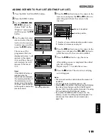 Предварительный просмотр 119 страницы Hitachi DZ-BX31E Instruction Manual