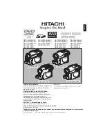 Предварительный просмотр 1 страницы Hitachi DZ-BX35E(AU) Instruction Manual