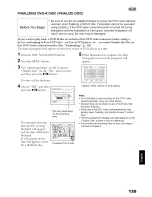 Предварительный просмотр 135 страницы Hitachi DZ-GX20A Instruction Manual