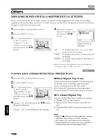 Предварительный просмотр 136 страницы Hitachi DZ-GX20A Instruction Manual