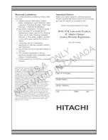 Preview for 183 page of Hitachi DZ-GX20A Instruction Manual