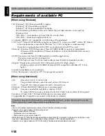 Preview for 112 page of Hitachi DZ-GX5020E Instruction Manual