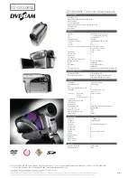 Preview for 2 page of Hitachi DZ-GX5060E UK Technical Specifications