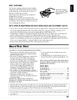 Preview for 11 page of Hitachi DZ-HS300A Instruction Manual