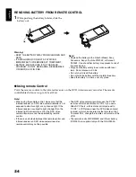 Preview for 24 page of Hitachi DZ-HS300A Instruction Manual