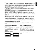 Preview for 41 page of Hitachi DZ-HS300A Instruction Manual