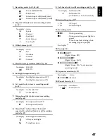 Preview for 47 page of Hitachi DZ-HS300A Instruction Manual