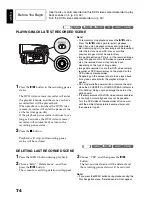 Preview for 74 page of Hitachi DZ-HS300A Instruction Manual