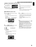 Preview for 77 page of Hitachi DZ-HS300A Instruction Manual