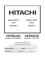 Preview for 167 page of Hitachi DZ-HS300A Instruction Manual