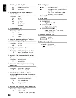 Preview for 48 page of Hitachi DZ-HS300E Instruction Manual