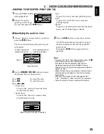 Preview for 77 page of Hitachi DZ-HS300E Instruction Manual