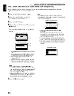 Preview for 94 page of Hitachi DZ-HS300E Instruction Manual