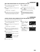 Preview for 101 page of Hitachi DZ-HS300E Instruction Manual