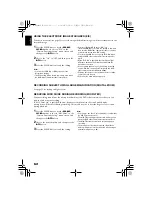 Предварительный просмотр 62 страницы Hitachi DZ-HS301SW Instruction Manual