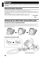 Preview for 22 page of Hitachi DZ-HS303A Instruction Manual