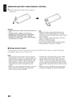 Preview for 24 page of Hitachi DZ-HS303A Instruction Manual