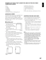 Preview for 27 page of Hitachi DZ-HS303A Instruction Manual