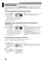 Preview for 36 page of Hitachi DZ-HS303A Instruction Manual