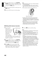 Preview for 62 page of Hitachi DZ-HS303A Instruction Manual