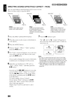 Preview for 88 page of Hitachi DZ-HS303A Instruction Manual