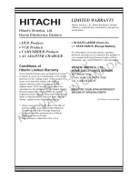 Preview for 163 page of Hitachi DZ-HS303A Instruction Manual