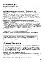 Preview for 5 page of Hitachi DZ-HS401 Instruction Manual