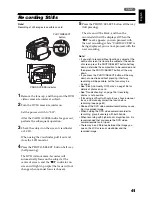 Preview for 41 page of Hitachi DZ-HS500SW Instruction Manual