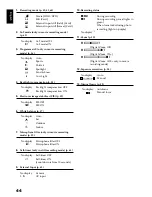 Preview for 44 page of Hitachi DZ-HS500SW Instruction Manual