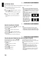 Preview for 70 page of Hitachi DZ-HS500SW Instruction Manual