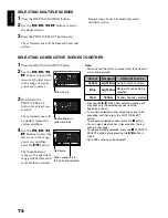 Preview for 74 page of Hitachi DZ-HS500SW Instruction Manual