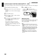 Preview for 88 page of Hitachi DZ-HS500SW Instruction Manual