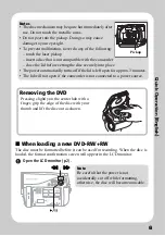 Preview for 7 page of Hitachi DZ-HS803 Quick Operation