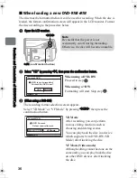 Предварительный просмотр 36 страницы Hitachi DZ-HS803A - Camcorder Instruction Manual