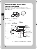 Предварительный просмотр 42 страницы Hitachi DZ-HS803A - Camcorder Instruction Manual