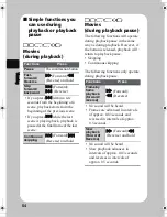 Предварительный просмотр 54 страницы Hitachi DZ-HS803A - Camcorder Instruction Manual