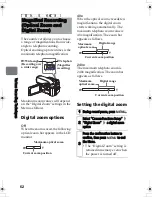 Предварительный просмотр 62 страницы Hitachi DZ-HS803A - Camcorder Instruction Manual