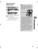 Предварительный просмотр 69 страницы Hitachi DZ-HS803A - Camcorder Instruction Manual